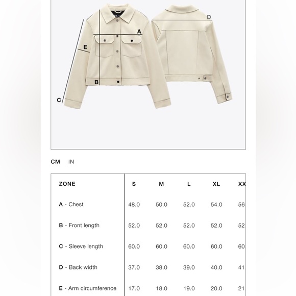 Zara Black Leather Jacket - Picture 5 of 6